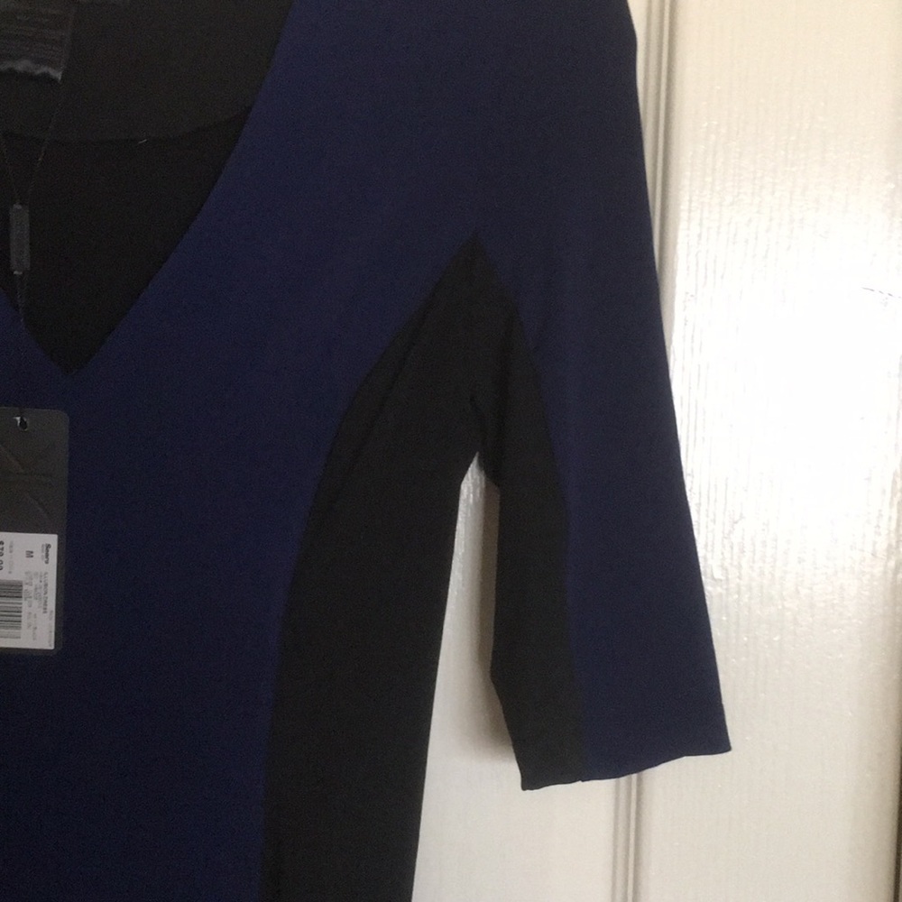 Kardashian Kollection Medium Size Black & Blue Nwt View 3
